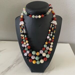 Multicolor Beaded Necklace